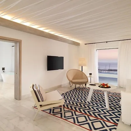 فندق Mykonos Riviera & Spa, A Member Of Small Luxury Of The World تورلوس