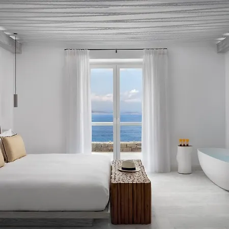 מלון Mykonos Riviera & Spa, A Member Of Small Luxury Of The World