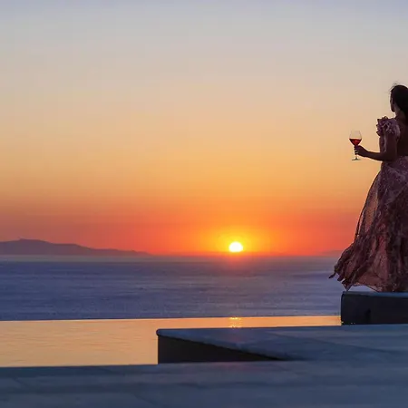 호텔 Mykonos Riviera & Spa, A Member Of Small Luxury Of The World 5*