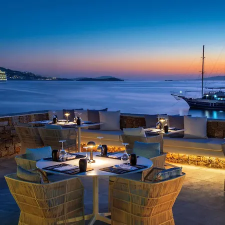 호텔 Mykonos Riviera & Spa, A Member Of Small Luxury Of The World