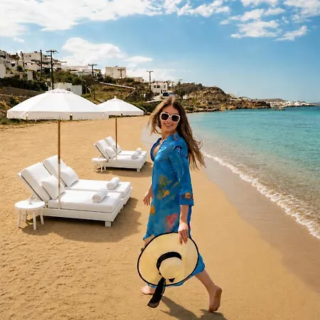 호텔 Mykonos Riviera & Spa, A Member Of Small Luxury Of The World