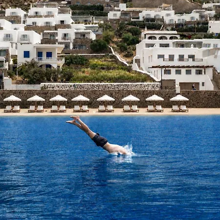 호텔 Mykonos Riviera & Spa, A Member Of Small Luxury Of The World 5*