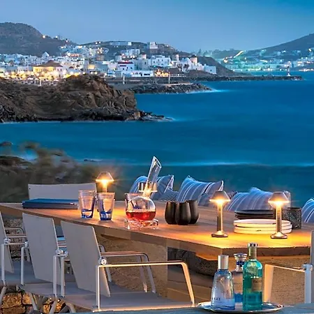 ホテル Mykonos Riviera & Spa, A Member Of Small Luxury Of The World 5*